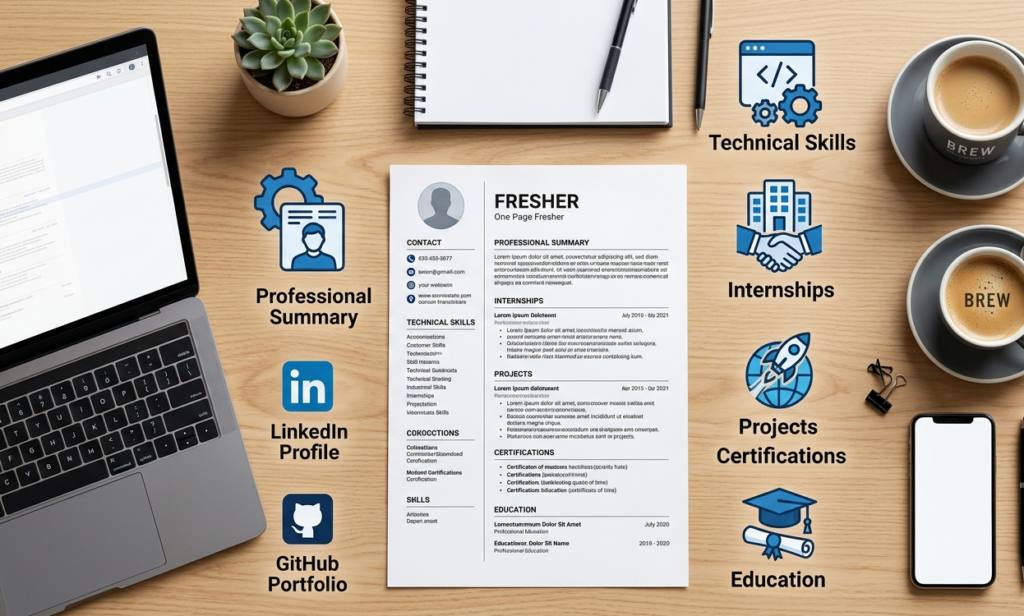 Best Resume Format for Freshers in 2026: A Step-by-Step Guide to Get Shortlisted